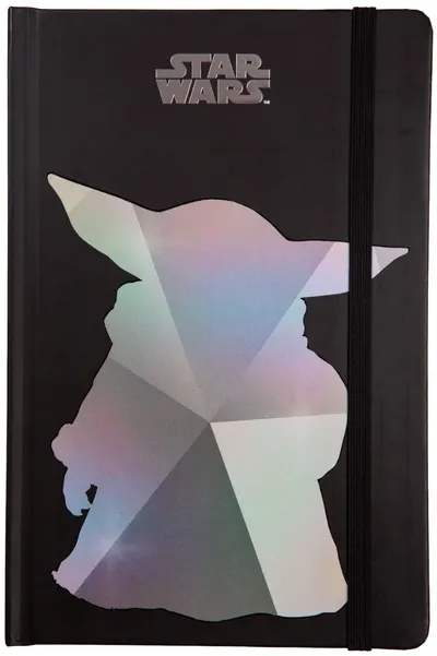 Caiet cu elastic Cool Pack Disney - The Mandalorian, A5, 80 de coli, punctat