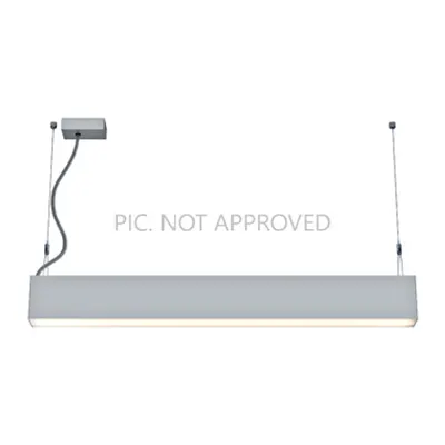 Profile luminaire PL 10W 3000K 1270lm Alu anodized L-855mm
