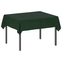 vidaXL Țesătură pentru masă Dreptunghiular Verde închis 140 x 160 cm