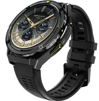 Ceas smart HiFuture - Active, 1.43'', negru/galben