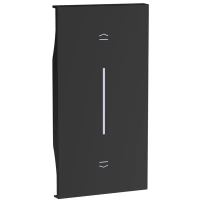 Tasta 2 module pentru referinta K4037 Bticino Living Now KG05M2, negru