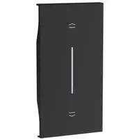 Tasta 2 module pentru referinta K4037 Bticino Living Now KG05M2, negru