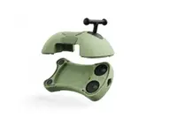 Ride-On multifunctional Scoot and Ride My First Olive Scoot Ride 3 in 1, cu functie de antemergator de la 6 luni, realizat din Material EPP moale, greutate maxima admisa 20 kg