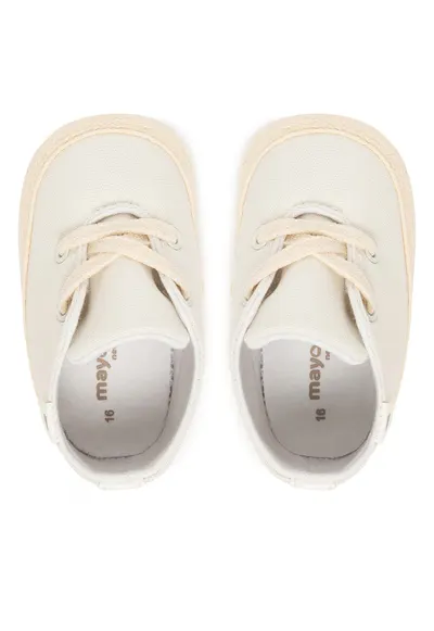 Pantofi baieti - textil - bej