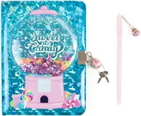 Jurnal secret 3C4G - Sweet as Candy, cu lacăt și pix