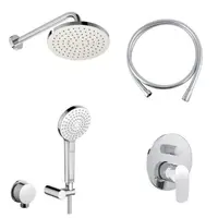 Sistem de dus termostatic, crom, palarie, dus, baterie, incastrat, Ideal Standard Ceraflex