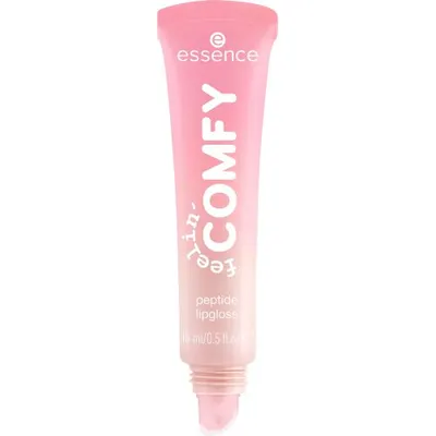 Luciu de buze cu peptide feelin comfy 01, 15ml, Essence