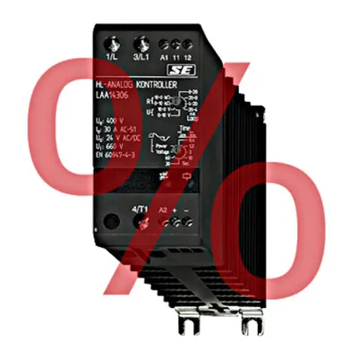 Analogcontroler comandat 1p 50A/400V, 0-10VDC, 0/4-20mA