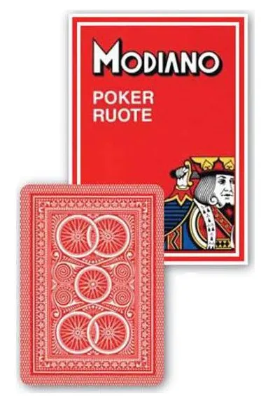 Cărți de poker Modiano Poker Route - verso roșu