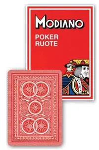 Cărți de poker Modiano Poker Route - verso roșu