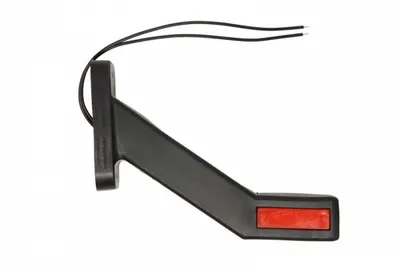 Lumina delimitare stanga, portocaliu rosu alb, LED lungime cablu 240mm, pe bratul lung, 12 24V (tip: neon)