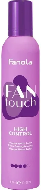Fanola Fantouch Spumă de fixare pentru păr High Control, 300 ml