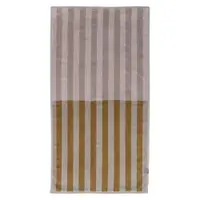 Prosop maro/bej din bumbac organic 50x90 cm Disorder – Mette Ditmer Denmark