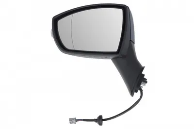 Oglinda stanga (electric, asferic, grund, cu semnalizator) potrivit FORD ECOSPORT 10.13-10.17