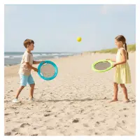 Set 2 in 1 de plaja Beachball Frisbee XL Alldoro
