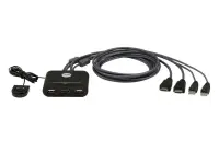 Switch KVM 2 porturi USB FHD HDMI, ATEN CS22HF