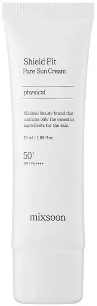 Mixsoon Cremă solară pentru față Shield Fit, SPF50+, 50 ml