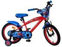 Bicicletă pentru copii cu roți ajutătoare E&L cycles Volare - Ultimate Spiderman, 16''
