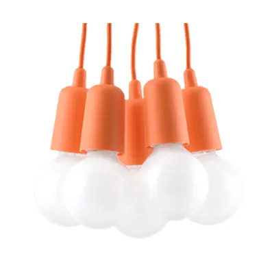 Lampa suspendata DIEGO 5 orange