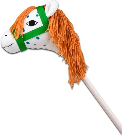 Căluț de călărit de lemn Pippi, 75 cm