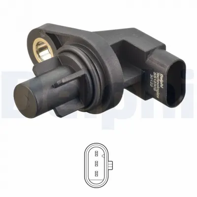 Senzor pozitie ax cu came potrivit MERCEDES A (W176), B SPORTS TOURER (W246, W242), C (A205), C (C204), C (C205), C T-MODEL (S204), C T-MODEL (S205), C (W204), C (W205) 1.8D 2.2D 2.2DH 06.06