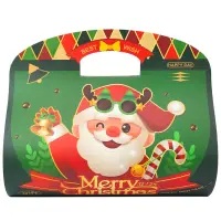 Cutie cadou Crăciun cu mâner și ambalaj exterior (set 25 buc)