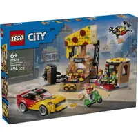 LEGO® City - Experienta livrarii de pizza cu vehicule (60496)