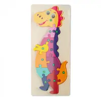 Puzzle 3D din Lemn - Dinozaur - Nurio