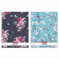 Caiet A4 80f Spirala Patratele Perforat Ladylike Diverse Modele