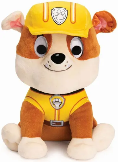 Jucărie de pluș Spin Master Paw Patrol - Rabble, 23 cm