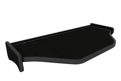 Masa centrala bord camion compatibila cu DAF XF 95 (01.1997-12.2005), Negru cu cusatura gri
