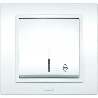Zena Alb Intrerupator Cap Scara LED ST