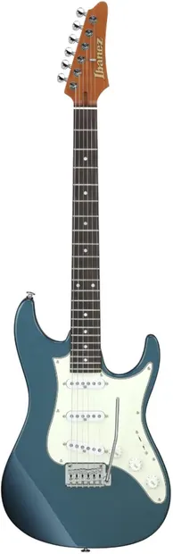 Chitară electrică Ibanez - AZ2203N ATQ w/Case, albastru /alba