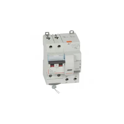Siguranta automata cu protectie diferentiala 6000 -10 kA -2P-230 V~ -10 A -300 mA -AC type