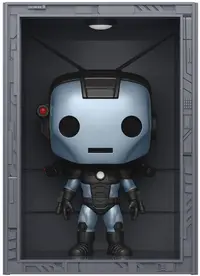 Figurina Funko POP! Deluxe: Iron Man - Hall of Armor (Model 11 War Machine) (Metallic) (PX Previews Exclusive) #1037