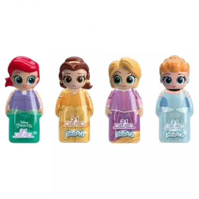 Set 12 geluri de dus 3 in 1 Princess Disney 12 x 300 ml
