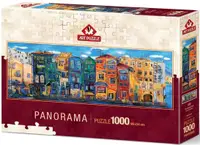 Puzzle panoramic Art Puzzle din 1000 de piese - Orasul colorat