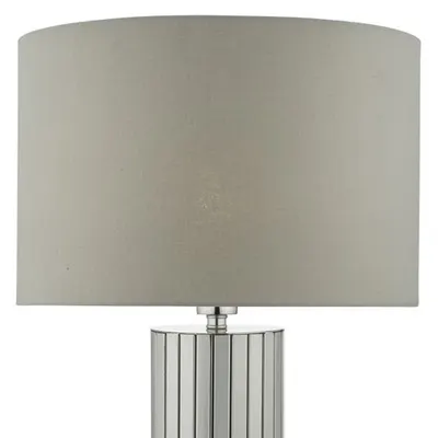 Veioza Cassandra Table Lamp Polished Chrome With Shade