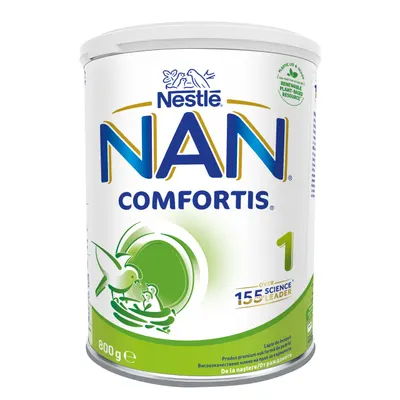 Nestle NAN COMFORTIS 1, 800g – Formula de lapte de inceput pentru bebelusi 0-6 luni