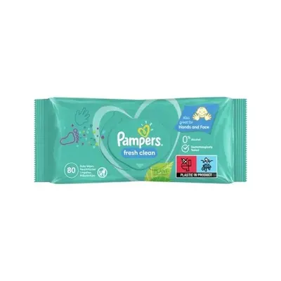 Servetele umede Fresh Clean, Pampers | 80 buc