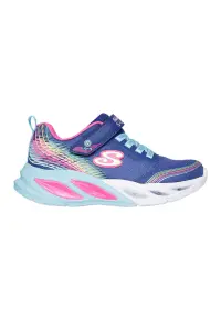 Pantofi sport cu LED Cosmic Glow- Rainbow Beam - Albastru royal