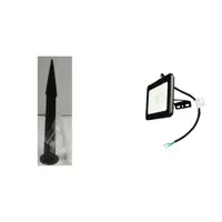 Pachet Brat Montaj Pamant Proiector + Proiector LED 20W Alb Cald