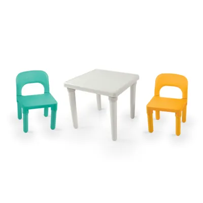 Set de masa cu scaunet- pastel