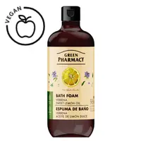 Gel - spuma de baie Verbena si Ulei de Lamaie Dulce, Green Pharmacy | 500 ml