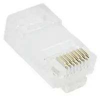 UTP conector VCom - NM005, RJ45, 20 buc.