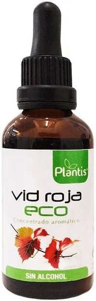 Plantis Tinctură de frunze de viță roșie, fără alcool, 50 ml, Artesania Agricola