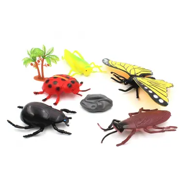 Set de figurine Deluxebase, jumbo, Insects, 7 piese