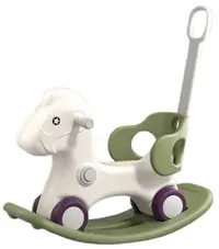 Cal balansoar 3 în 1 Feelkids - Cu control parental, verde