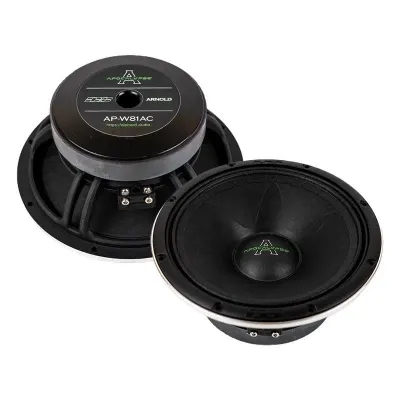 Difuzoare auto Deaf Bonce Apocalypse AP-W81AC set componente, 200mm, 300W RMS, 4Ω, set 2 difuzoare