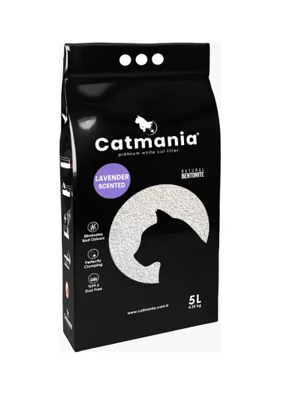 Asternut igienic pentru pisici Catmania Lavanda 5L